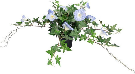 Kunstblume Winde von viva domo in Grün und Blau - Bild 1