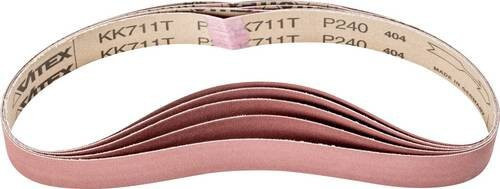 PFERD Korund Schleifband für Rohrbandschleifer, Körnung 240, Farbe Braun, 10 Stück, B: 30 mm, L: 610 mm - Bild 1