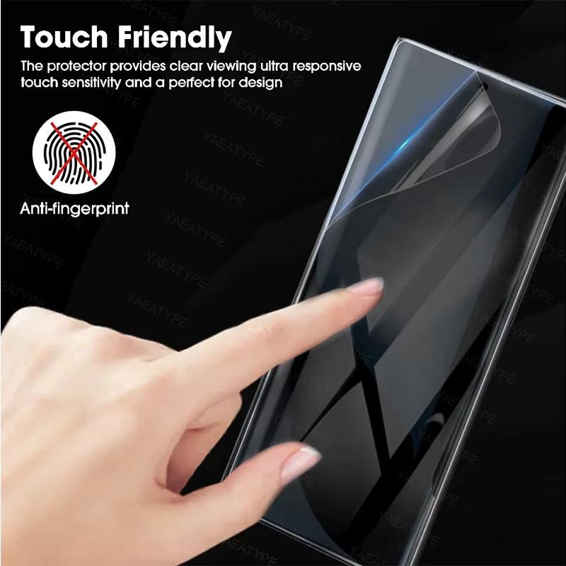 2 Stück Hydrogel-Displayschutzfolie für Huawei Hi nova 12z Flip S 14 14i Lite Y63 Y73 80 Pro Ultra Pura 80 Pro Plus, transparent - Bild 5