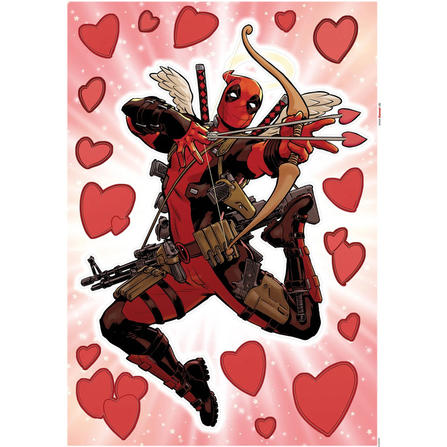 Komar Deko-Sticker Deadpool Lovepool Breite: 50 cm, Höhe: 70 cm - Bild 2