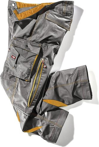BULLSTAR Arbeitshose ULTRA aus Polyester-Baumwoll-Mischung in Grau - Bild 1