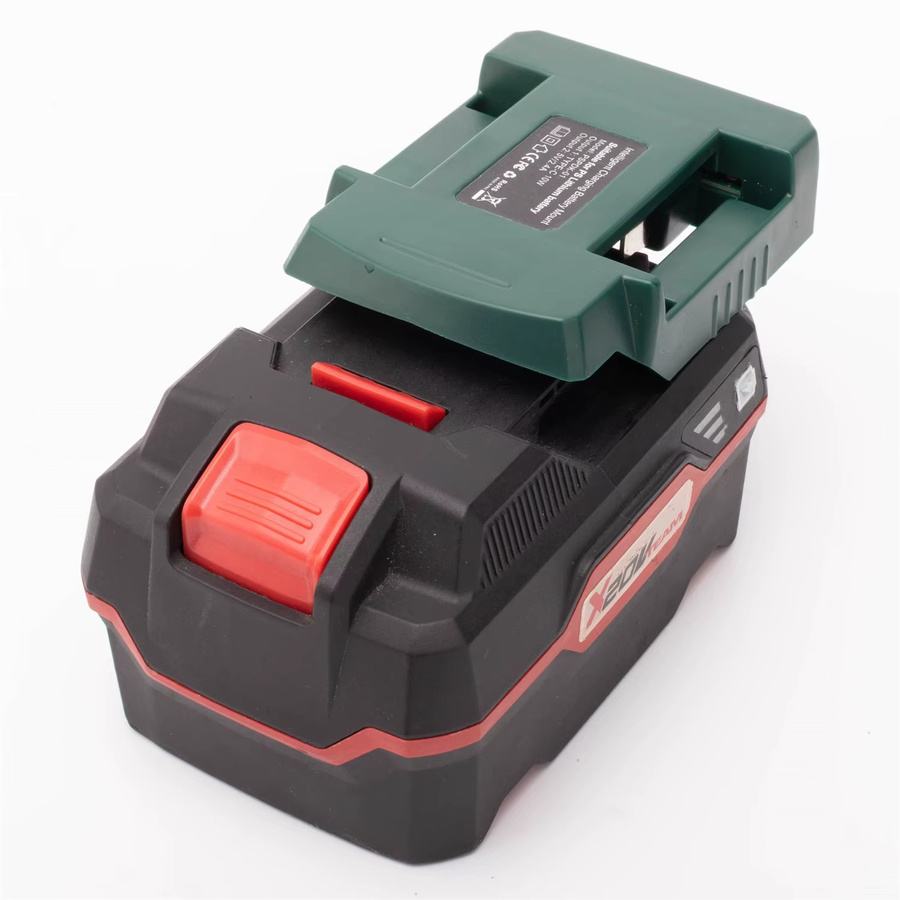 Parkside Tragbare Powerbank für X20V Li-Ionen-Akku-Adapter mit USB-A und USB-C Schnittstellen in Grün (ohne Akku) - Bild 2