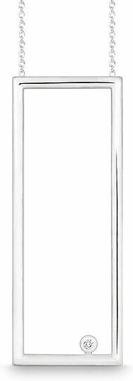 Quinn Halskette 925 Silber, Brillant, Zirkonia, Unisex - Bild 1