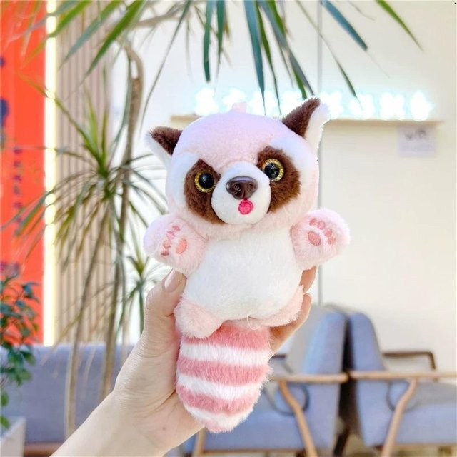 Yiran toy Roter Panda Plüschtier, Puppe, Rot, Rosa / Pink - Bild 1
