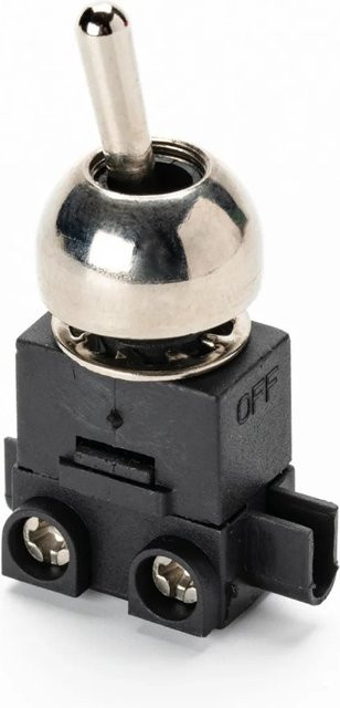 Orion Lightstyle Einbau-Kippschalter in Nickel/Silber - Bild 1