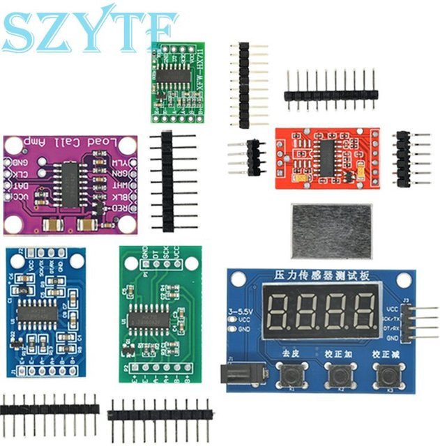 SZYTF Hx711 Zwei-Kanal 24-Bit Präzisions-Wägesensor AD-Modul in Grün - Bild 1