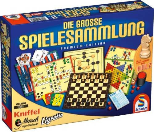 Schmidt Spiele Die große Spielesammlung 49125 Bunt / Mehrfarbig