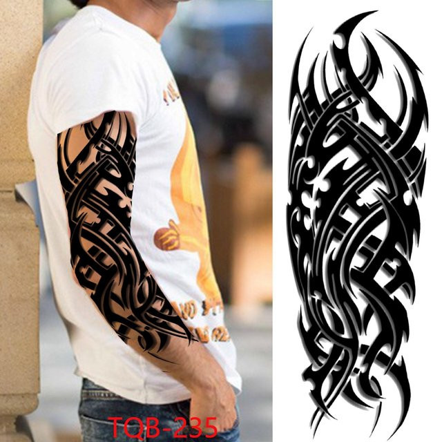 Temporäre Tattoo-Aufkleber Flower Love, Unisex - Bild 1