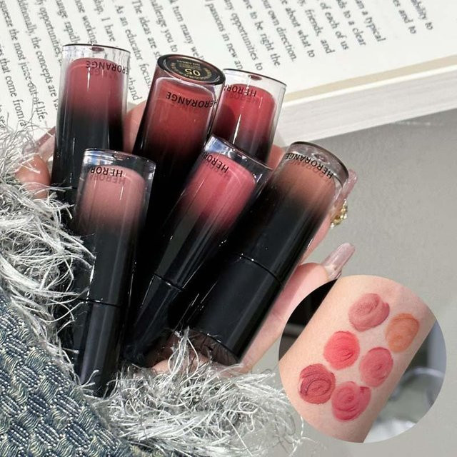 HERORANGE Spiegel-Wasserlicht-Lipgloss, Nude, Glänzend - Bild 1