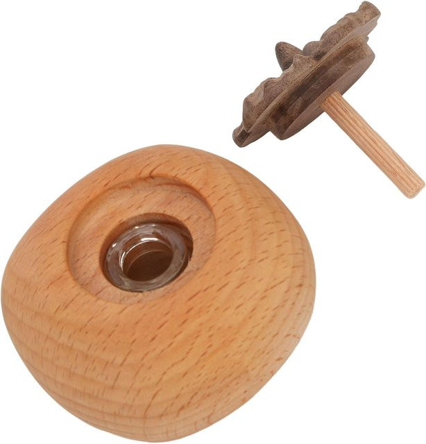 Tooarts Aroma Diffuser in Kaki-Form aus Rosenholz in Braun - Bild 1