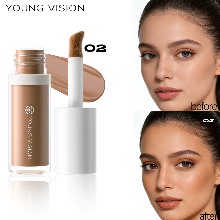YOUNG VISION Flüssiger Bronzer und Highlighter, 4 Farben, Natürlich - Bild 1