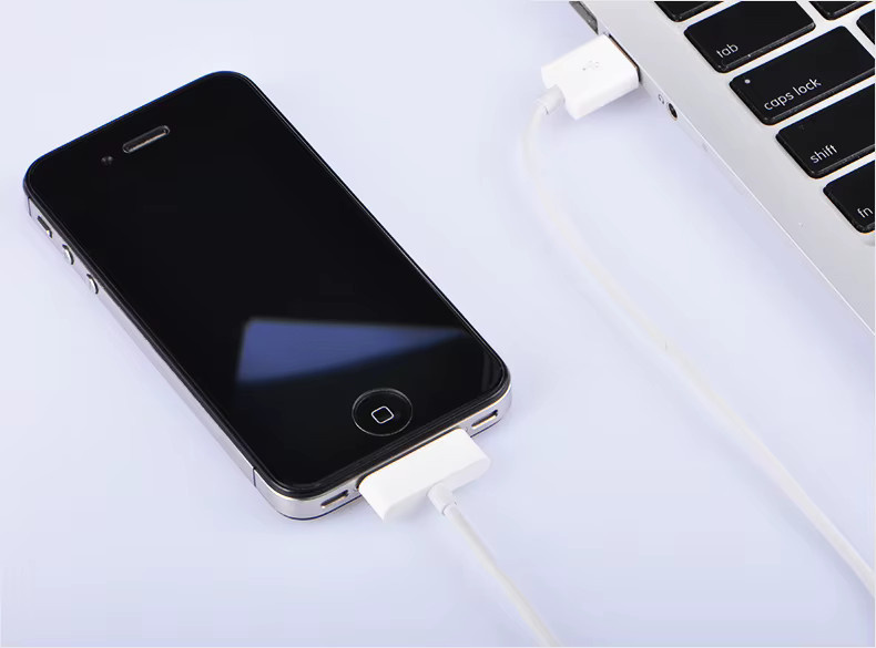 GEUMXL 30-poliges USB-Ladekabel für iPhone, iPad und iPod in Weiß zur Daten- und Schnellladung - Bild 2