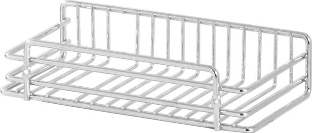 Drahtkorb Fregate in Chrom Silber, B: 70 mm, T: 252 mm, H: 130 mm - Bild 1