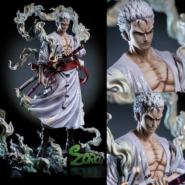 Bandai One Piece Doppelköpfiges Nicasolon Statue, Modell - Bild 1