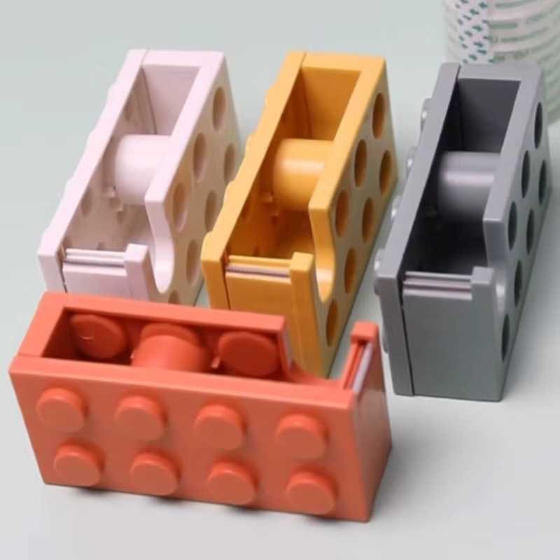 Praktischer DIY-Aufkleberbandspender aus Kunststoff in Multicolor für Heim und Büro - Bild 2
