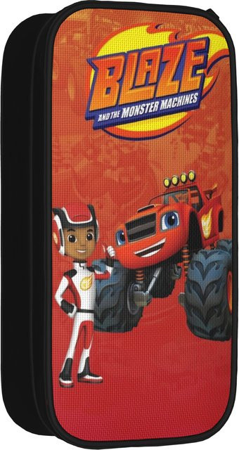 Blaze und die Monster-Maschinen Federmäppchen mit großer Kapazität von Fancy Style Studio in Rot - Bild 1