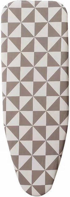 GYROBALL Bügelbrettbezug aus Baumwolle in Beige, extra dick und rutschfest mit Anti-Brandfleck-Schutz, B/T/H: 90 x 30 cm - Bild 1