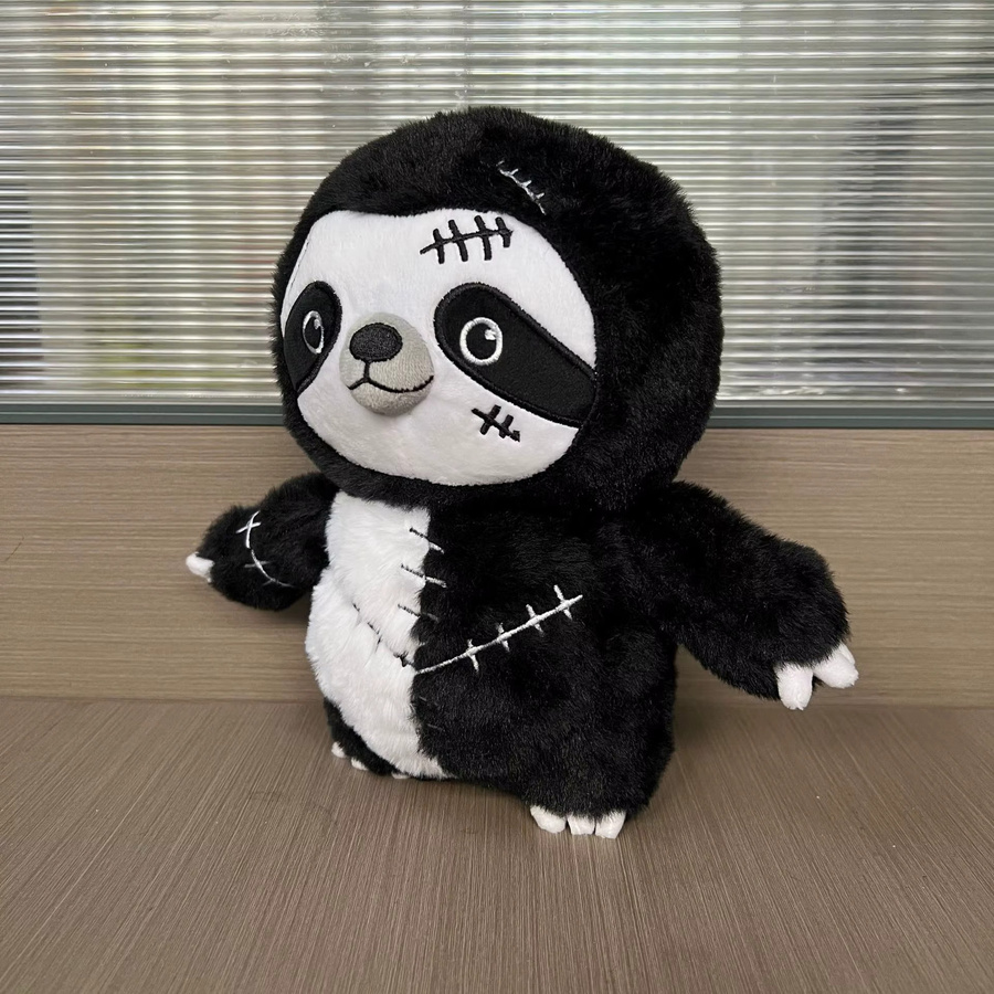 Jellycat Hot Sloth, Plüschpuppe, 25cm, Schwarz - Bild 2