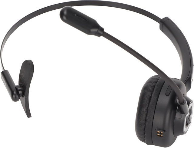 OutsideWorld Bluetooth Callcenter-Headset mit Geräuschunterdrückung und Stummschaltfunktion in Schwarz - Bild 1