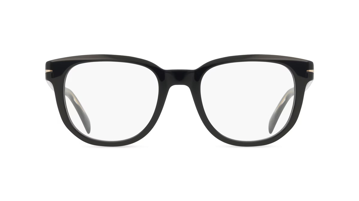 David Beckham DB 7097 Korrektionsbrille, Vollrand, Quadratisch, Acetat, Herren, schwarz - Bild 1