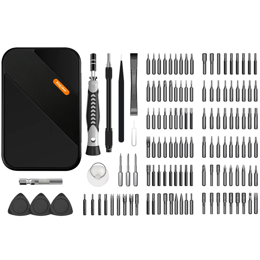 E·DURABLE Schraubendreher-Set mit magnetischen Torx- und Phillips-Bits in Orange für präzise Reparaturen an Xiaomi, Smartphone und PC - Bild 5