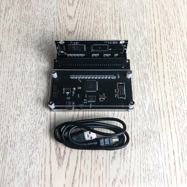 FlashKit MD FlashKit Programmierer Karte für Sega Megadrive Genesis Videospielkonsolen in Schwarz - Bild 1