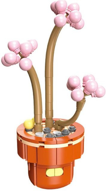DBPALY Sukkulente Topfpflanze Ewiger Blumenstrauß, Bausteine, ab 6 Jahren - Bild 1