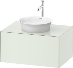 Duravit Waschtischunterschrank ohne Aufsatz White Tulip, Weiß Seidenmatt, B/T/H: 75,1 x 41 x 41 cm - Bild 1