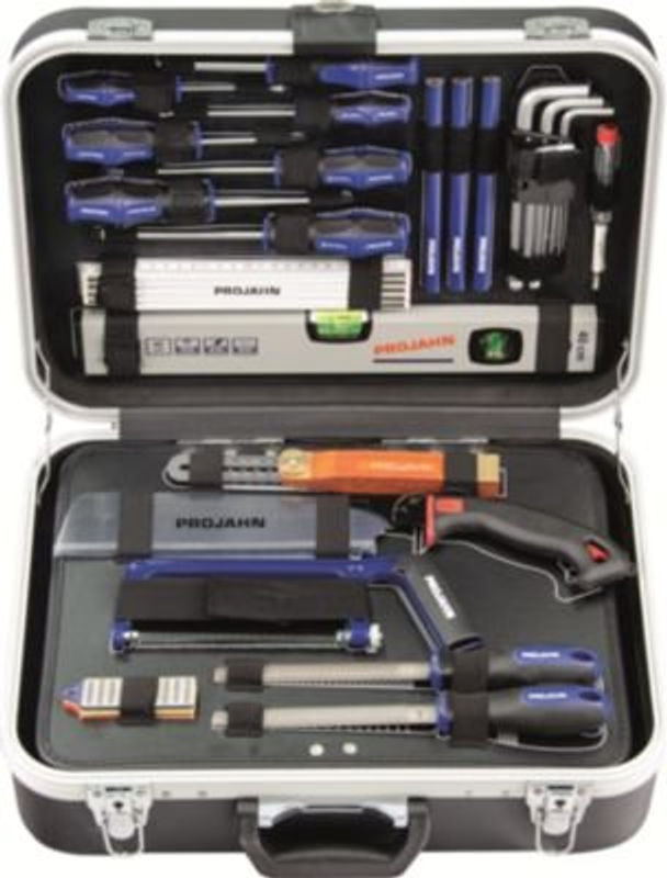 PROJAHN Proficraft Werkzeugkoffer Schreiner mit 92 Teilen in Multicolor - Bild 2