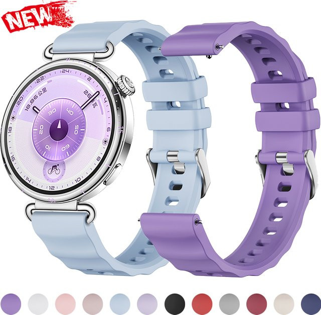 Uhrenarmband Silikon, Metallschnalle, Huawei Watch GT6, Unisex - Bild 1