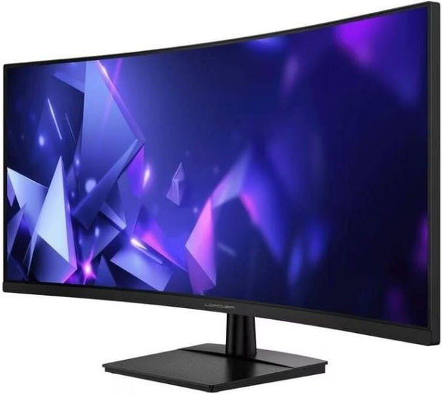 LC-Power Monitor LC-M34QC Ultra-WQHD 34 Zoll in Schwarz - Bild 1
