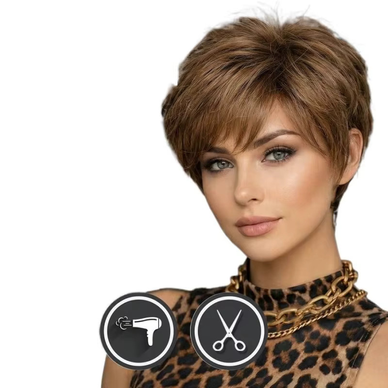 Suri Hair Pixie-Cut-Synthetikperücke, Damen - Bild 5