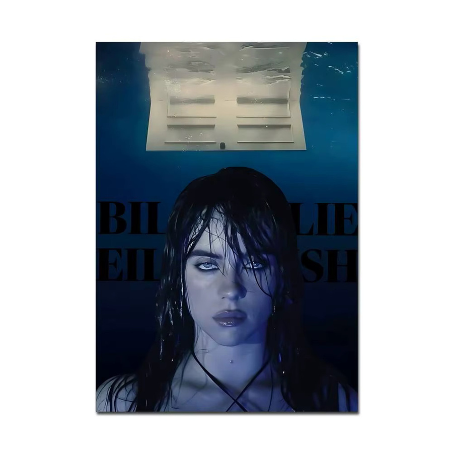 Potdemiel Anime-Poster Hit Me Hard And Soft B-BillyS Wanddekoration aus weißem Kraftpapier ohne Rahmen - Bild 7