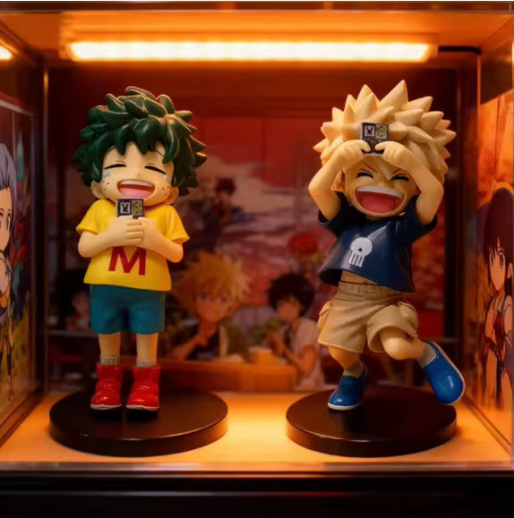 Bandai My Hero Academia Kindheits-Izuku Midoriya / Kindheits-Katsuki Bakugo Figur Modell Dekorationspuppe, Einzelfigur - Bild 3