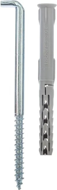 Fischer SXR Langschaftdübel aus Nylon mit Winkelhaken, Farbe Silber, Durchmesser: 10 mm, Länge: 100 mm - Bild 2