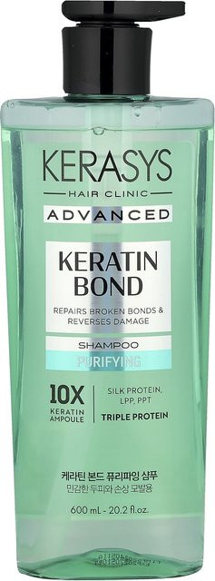 KERASYS Keratin Bond Shampoo, 600 ml, für strapaziertes Haar - Bild 1