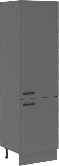 NESSA Hochschrank für deine Einbauküche in Anthrazit, Breite: 60 cm - Bild 1