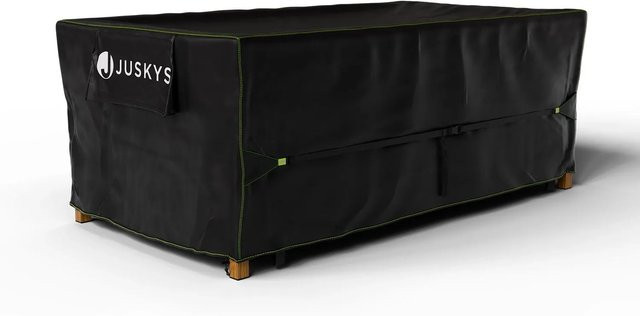 Juskys Gartenmöbel Abdeckplane CoverSafe Pro, wasserdicht und winterfest, B/T/H: 210 x 110 x 75 cm - Bild 2