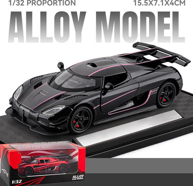 Linyi toy car Miniatur Spielzeugautos, Legierung Druckgussmodelle, 1:32, ab 14 Jahren - Bild 1