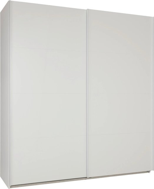 Mömax Schwebetürenschrank Lago in Weiß, B/H/T: 203 x 222 x 60 cm - Bild 1