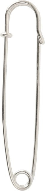 Rico Design Kiltnadel aus Metall in Silber, Länge: 10 cm - Bild 1