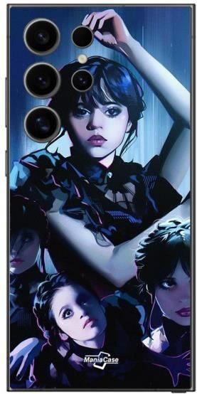 Samsung Galaxy S24 Ultra Wednesday Addams Maniacase Handyhülle Multicolor - Bild 1
