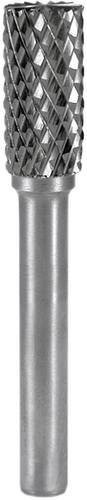 RUKO Frässtift ZYAS in Silber mit Hartmetallkopf Durchmesser: 10 mm, Kopflänge: 20 mm und Schaftdurchmesser: 6 mm - Bild 1