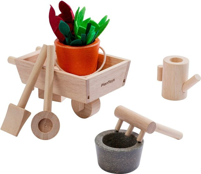 Plantoys Garten-Schubkarren-Set - Bild 1