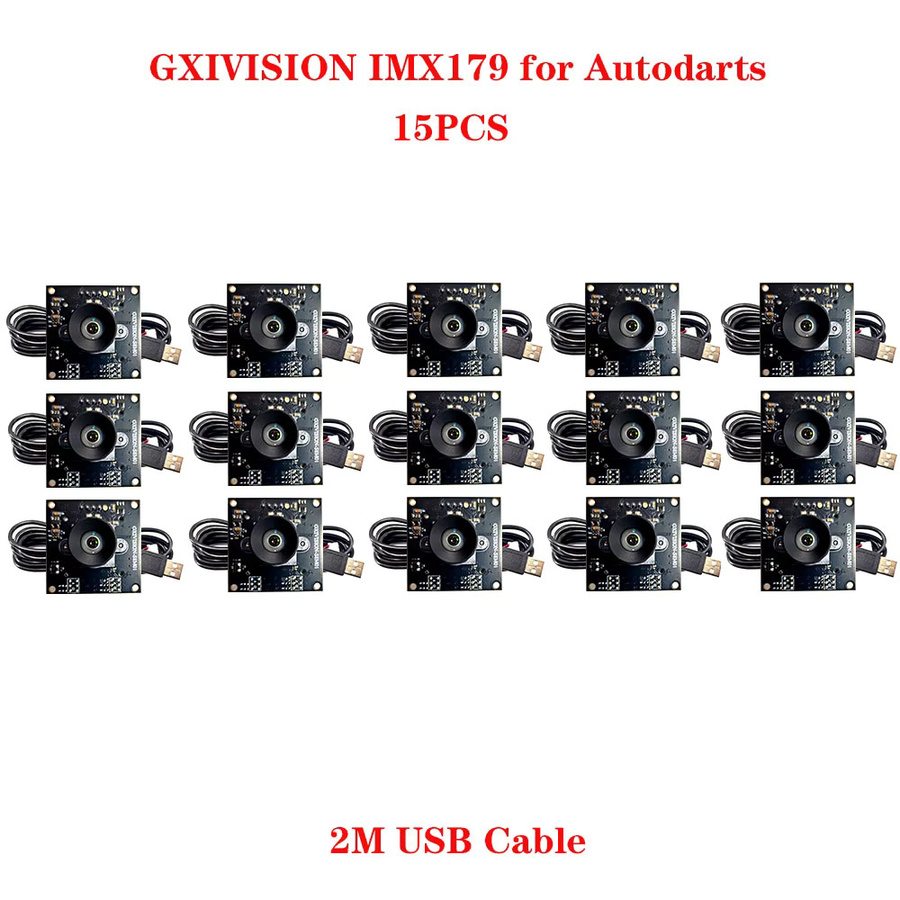 Autodarts GXIVISION IMX179 Kamera in Schwarz mit 1 MP und 30 fps für präzise Erkennung - Bild 5