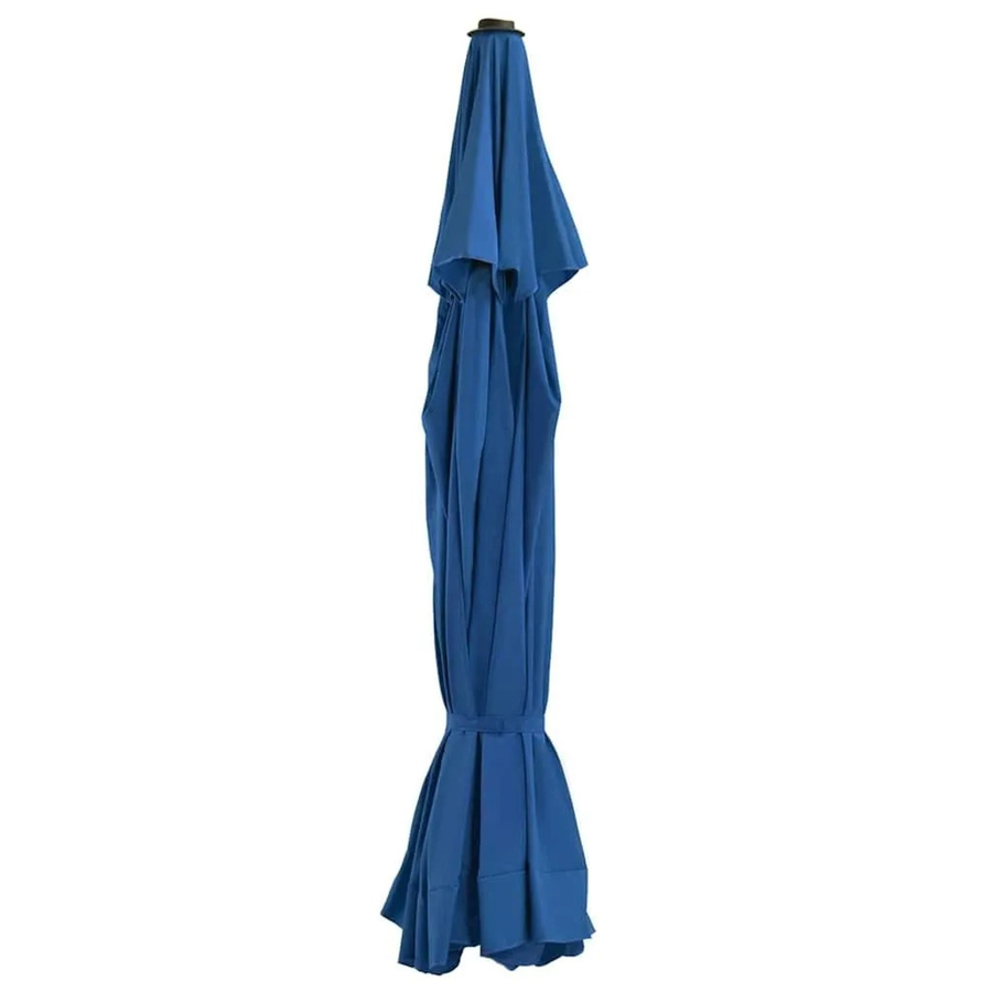 videx Ersatzbezug für Sonnenschirm aus Polyester, Azurblau, Durchmesser: 515 cm - Bild 2