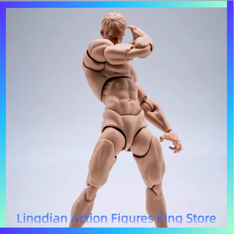 Wind Toys Männliche Muskulöse Superflexible Gelenkfigur, Actionfigur, 16cm - Bild 3