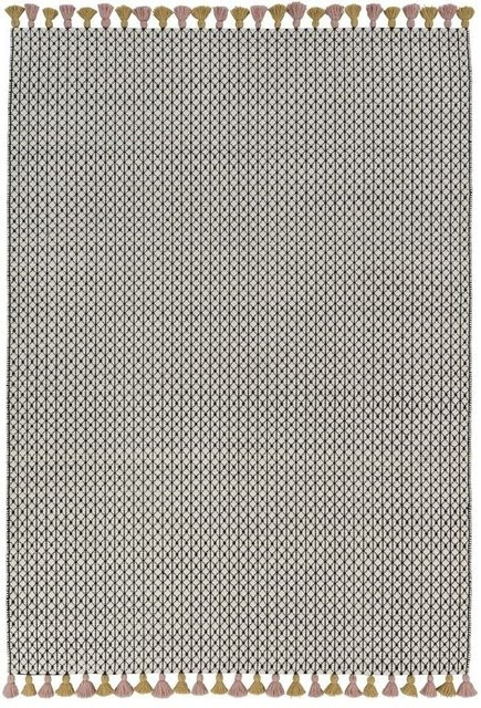 Teppich SCHÖNER WOHNEN INSULA in Beige und Pink, rechteckig, aus Wolle und Baumwolle, B/T: 300 x 200 cm - Bild 1