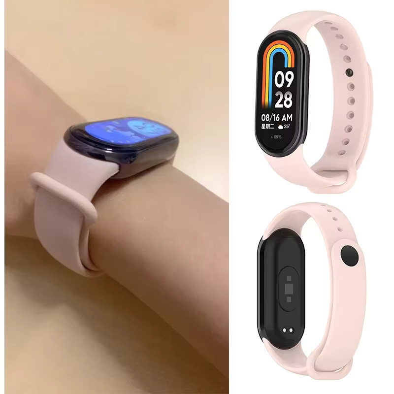 Xiaomi Uhrenarmband Silikon, Schwarz, Unisex - Bild 4