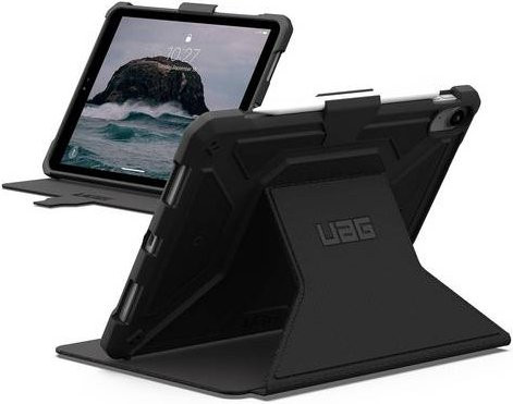 Urban Armor Gear Metropolis Tactical iPad Cover Tasche für Apple iPad 10,9 Zoll (10. Generation 2022) und iPad 11 Zoll in Schwarz - Bild 1